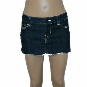 Rue21 Dark Blue Jean Mini Skirt